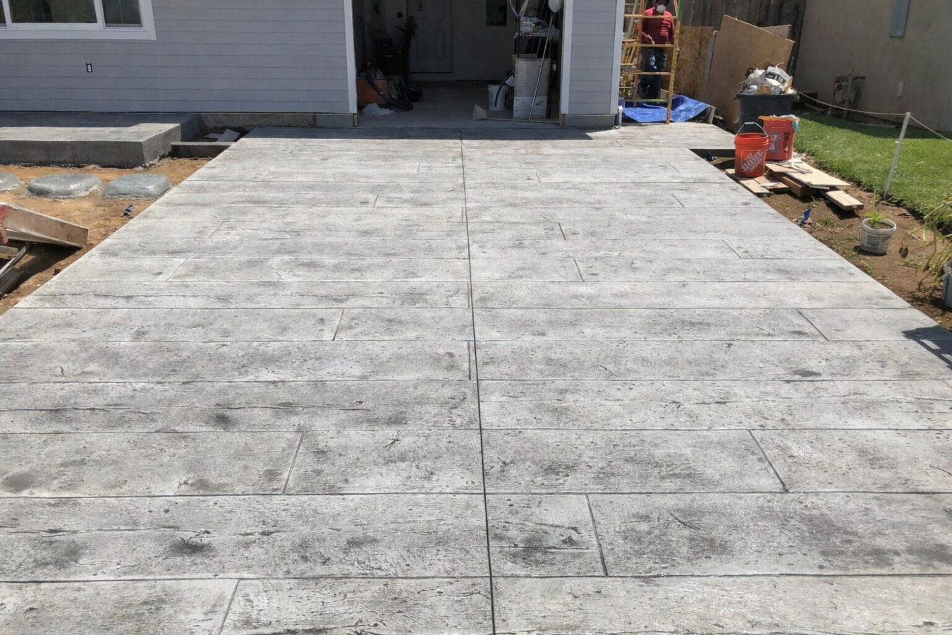 Stamped concrete services in Redlands, CA